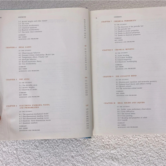 Vintage John B. Russell General Chemistry Hard Cover Text Book - Picture 9 of 12